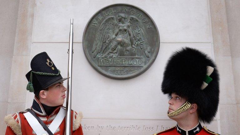 A memorial in honour of the thousands of soldiers who fought and died in the Battle of Waterloo