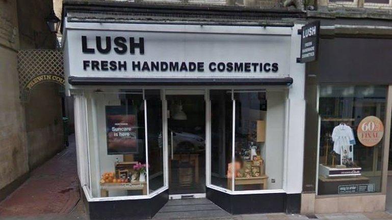 Lush store in Oxford