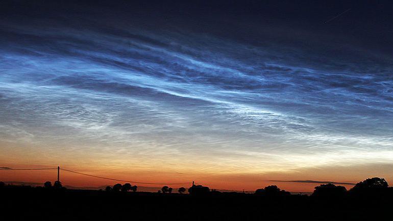 noctilucent clouds