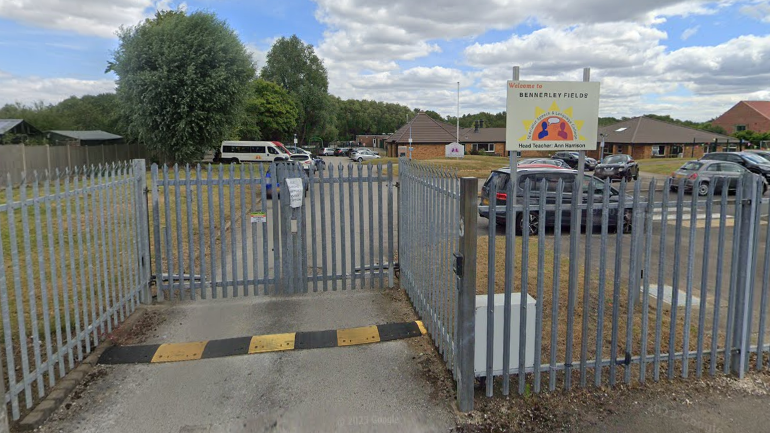 A google image of Bennerley Fields School in Ilkeston