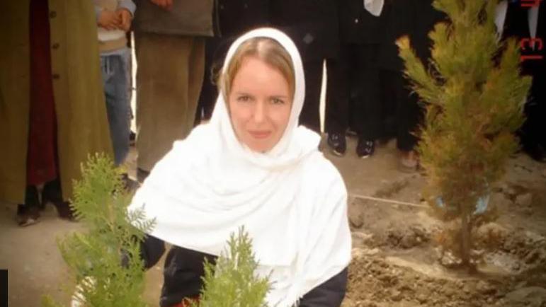 Linda Norgrove ann an Afghanistan