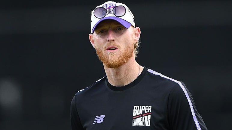 Ben Stokes of Northern Superchargers looks on during the The Hundred