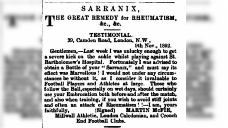 Sanas a rinn Mac a' Phì anns an Howdenshire Gazette