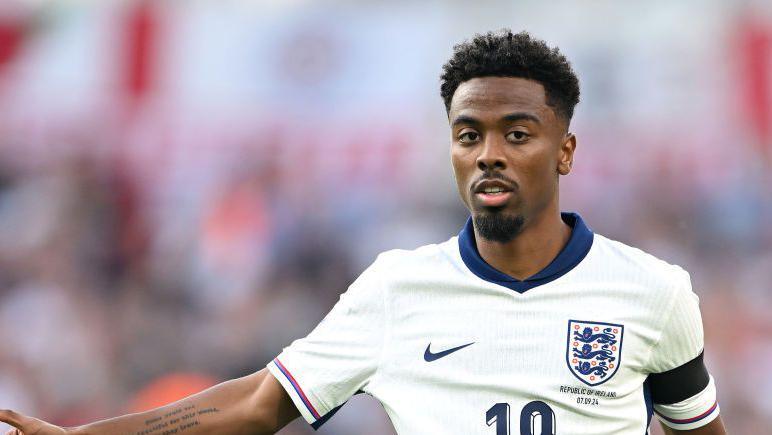 England's Angel Gomes