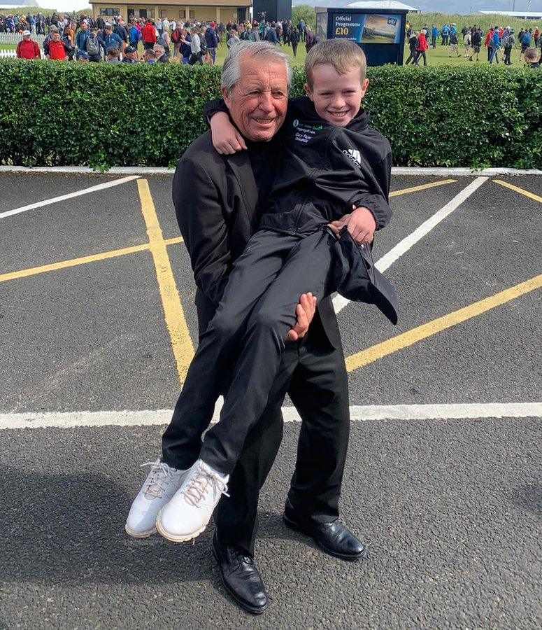 Gary Player and Harry O'Hara