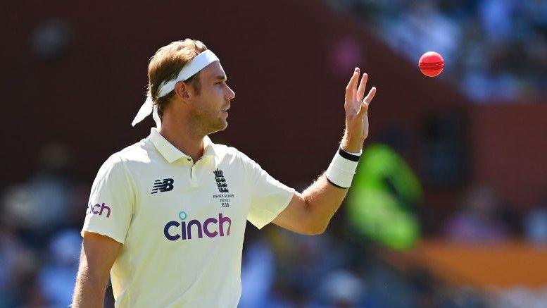 Stuart Broad in the 2021 Ashes series