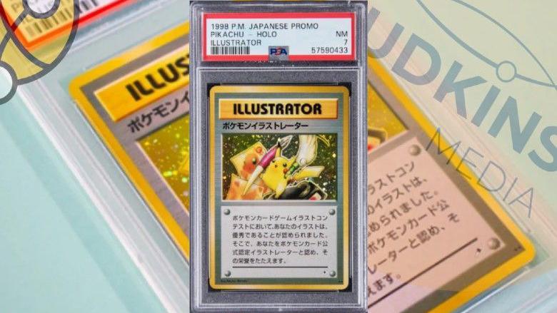 pikachu illustrator card