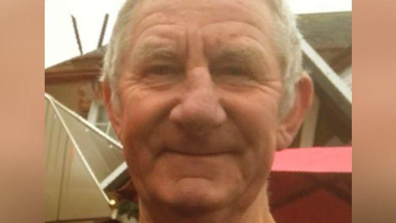 Old photo of Anthony Jacob who has grey hair