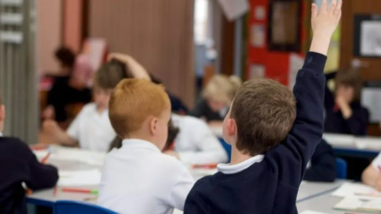 Children in a classroom