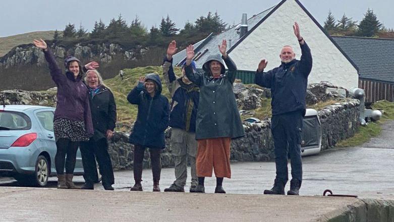 Islanders on Eigg