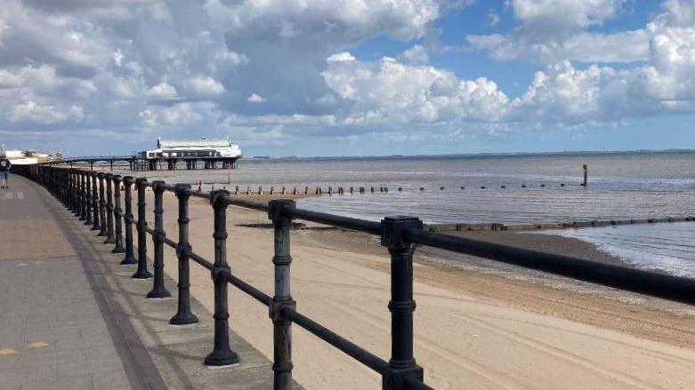 Beach in Cleethorpes