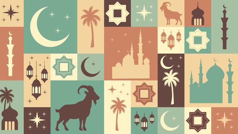Illustration of Eid-al-Adha.