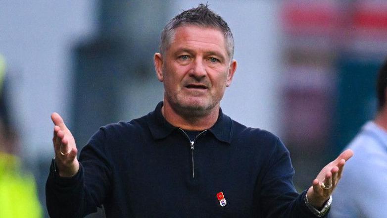 Ross County manager Tony Docherty