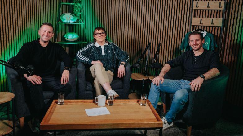 Gavin Andrews, Lindsay Peat and Gareth Steenson