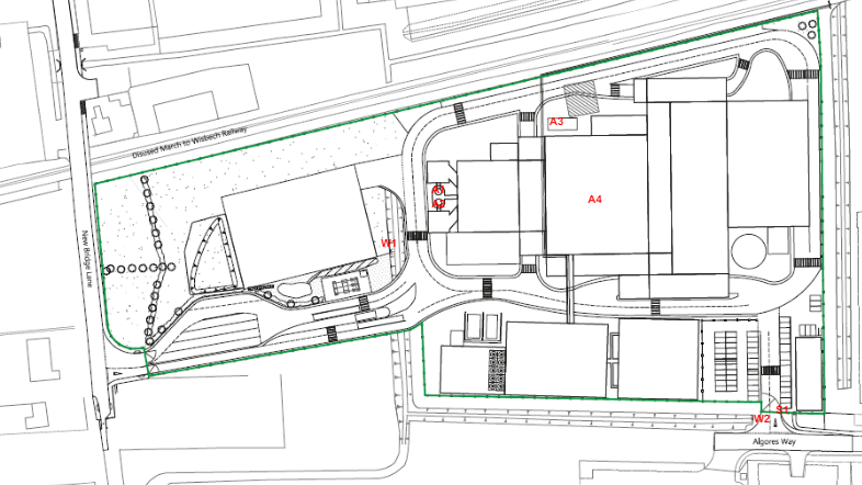 MVV Environment's plan for the proposed site