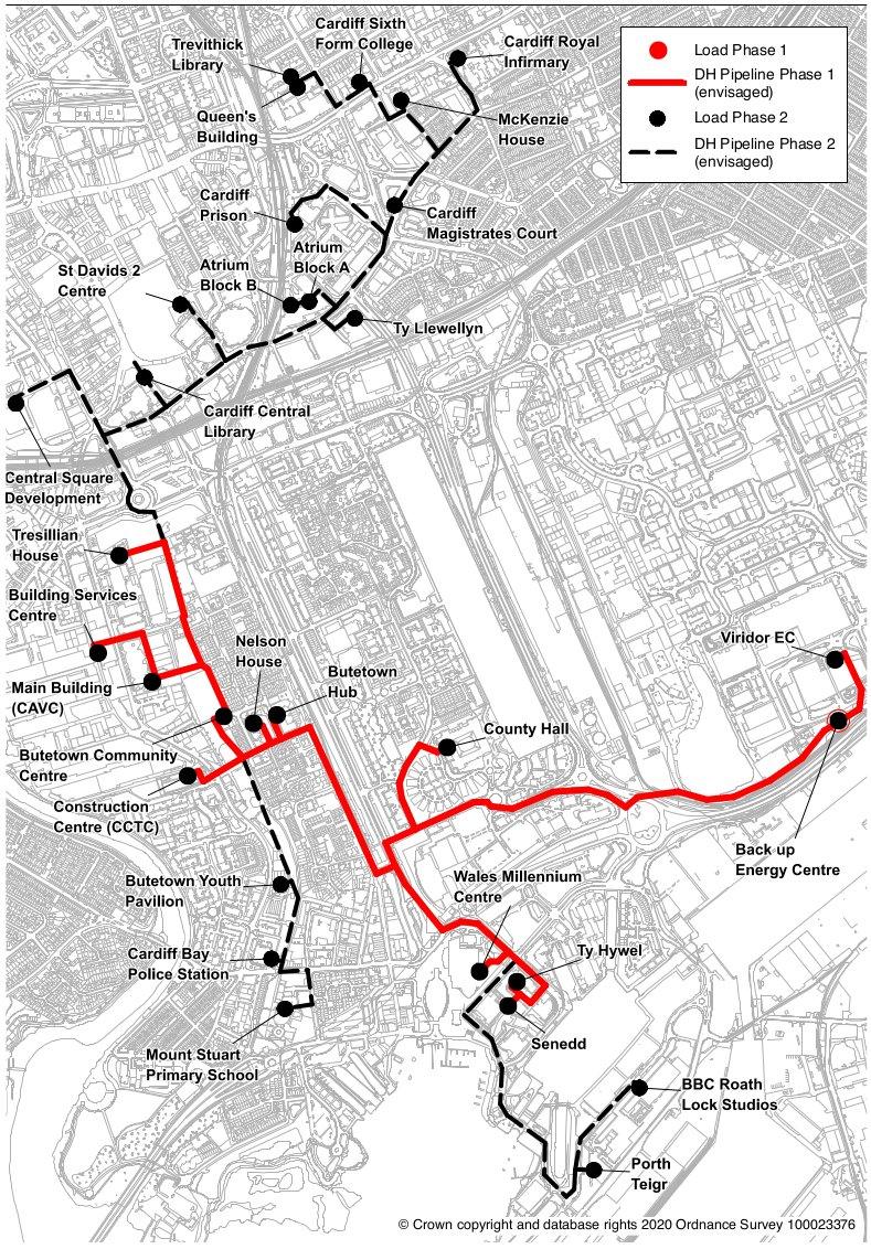 Proposed pipe network