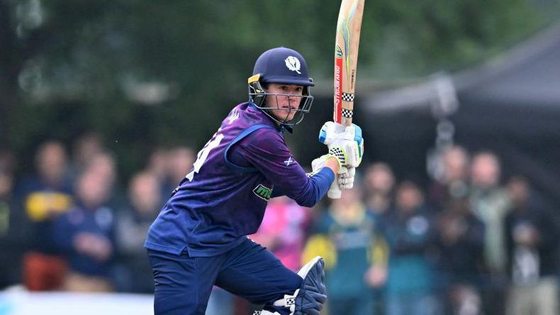 Charlie Tear in action for Scotland against Australia in September 2024