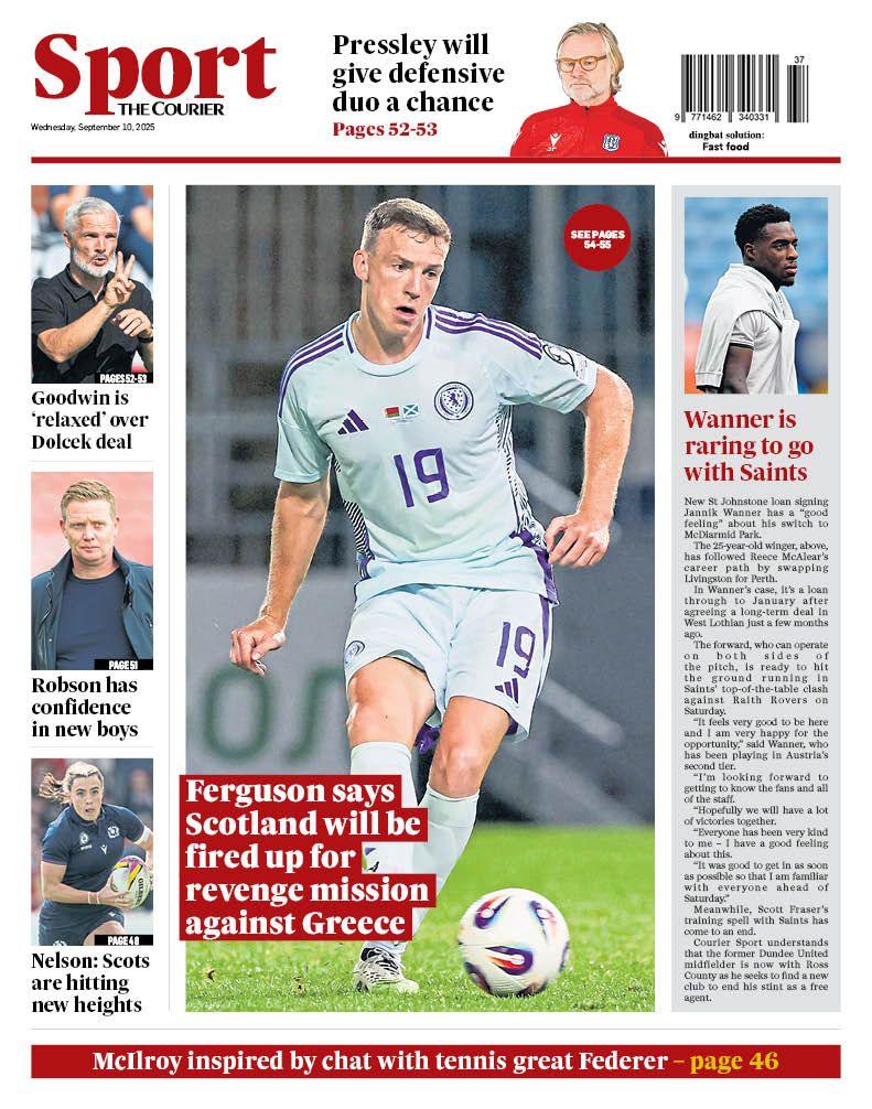 Courier back page