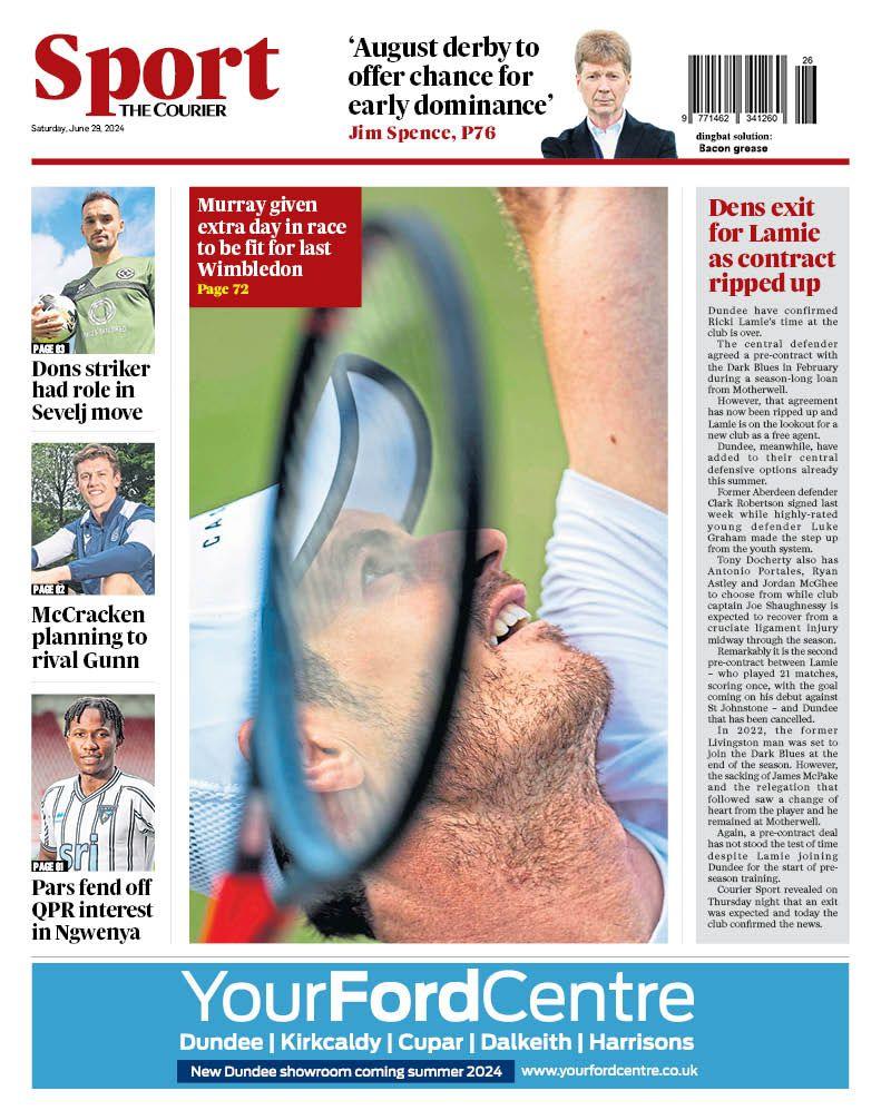 Courier back page