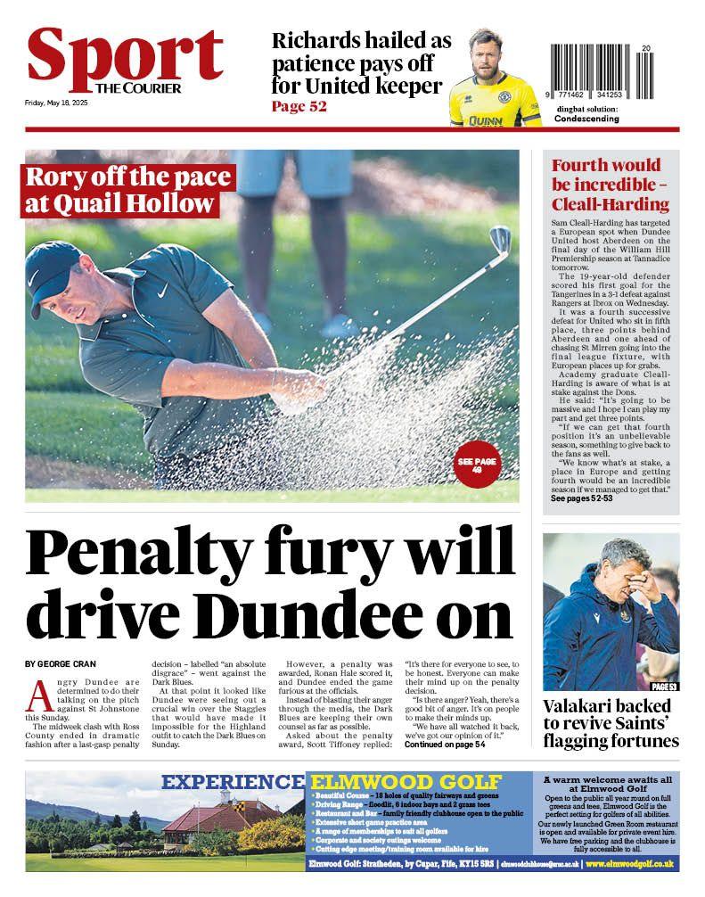 Courier back page