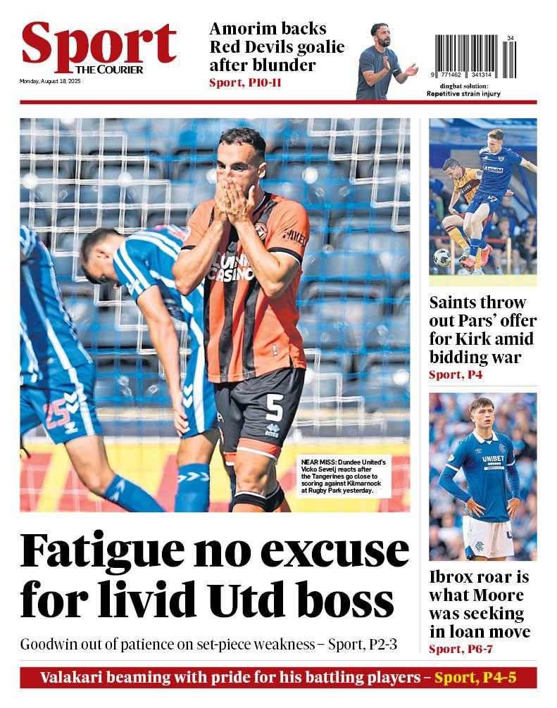 Courier back page