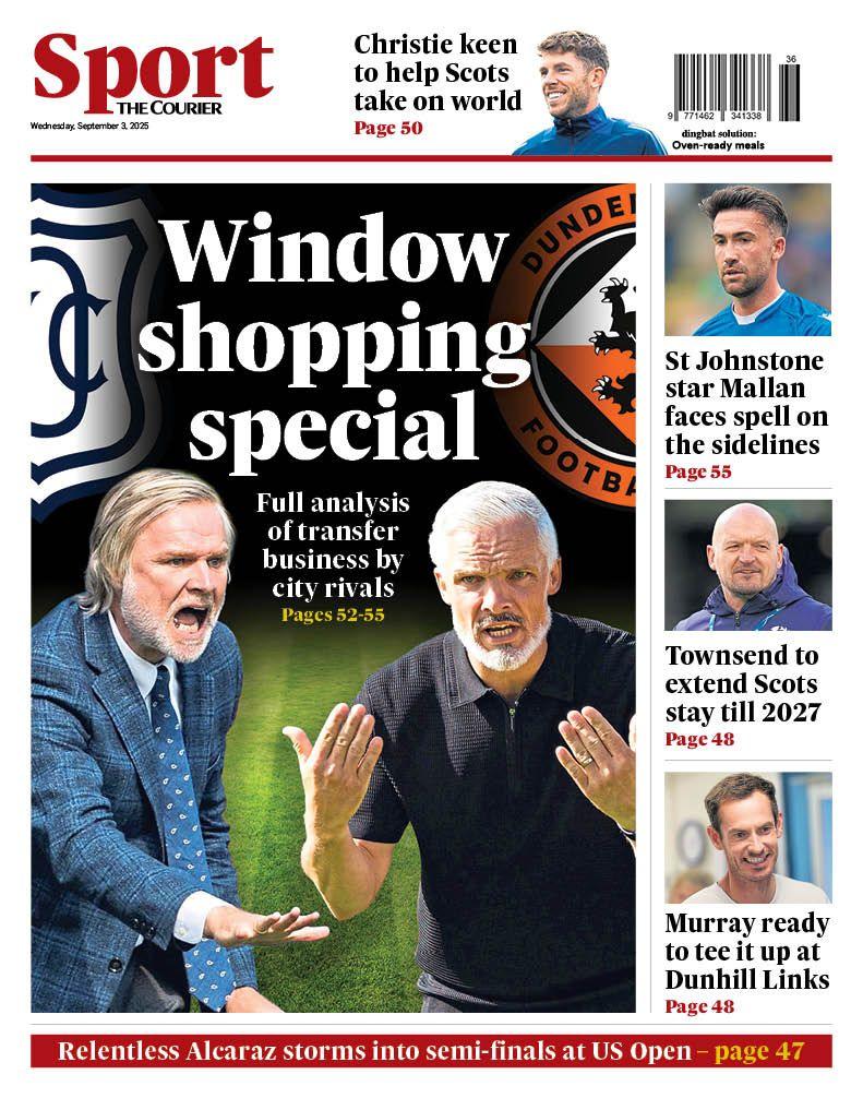Courier back page