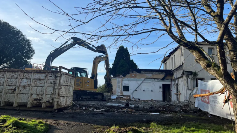 Demolition of Overdale buildings