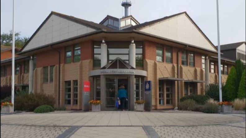 The HQ of Avon And Somerset Police and Avon Fire and Rescue in Portishead.