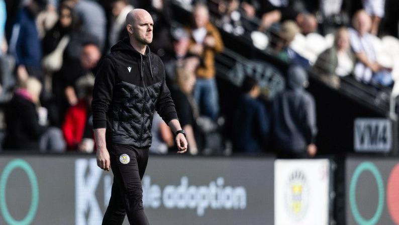 St Mirren interim head coach Craig McLeish