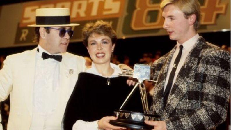 Torvill and Dean with Elton John