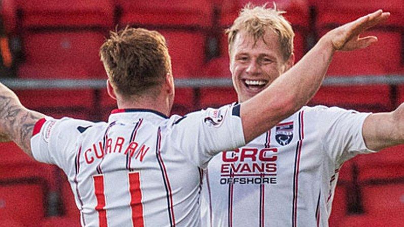 Ross County celebrate