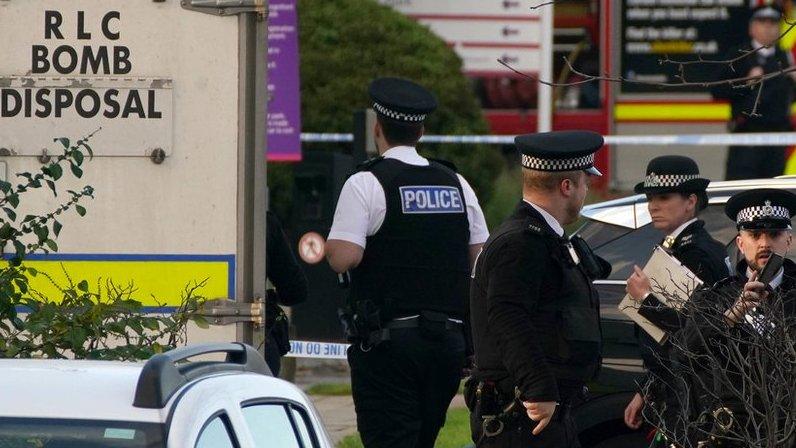 Police outside Liverpool Women"s Hospital