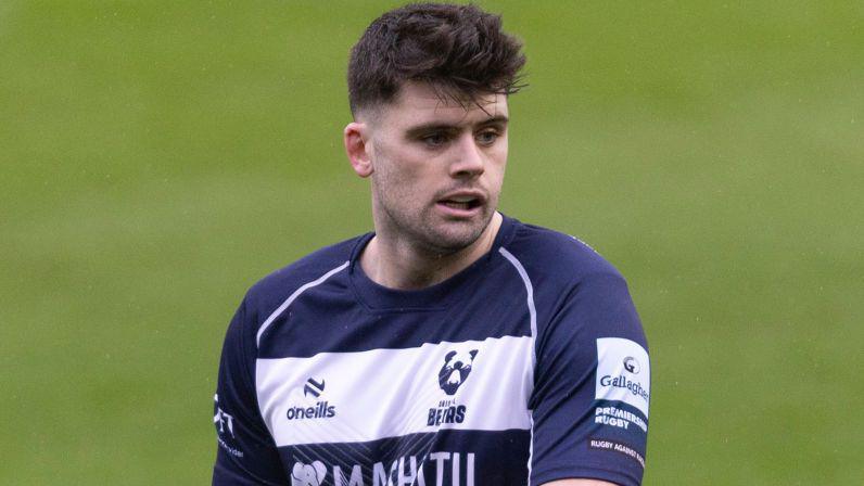 Harry Byrne pictured playing for Bristol Bears