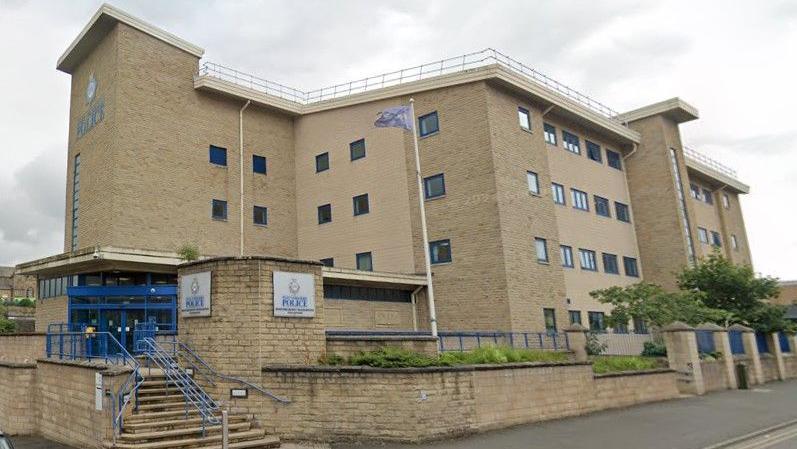 Trafalgar House Police Station in Bradford