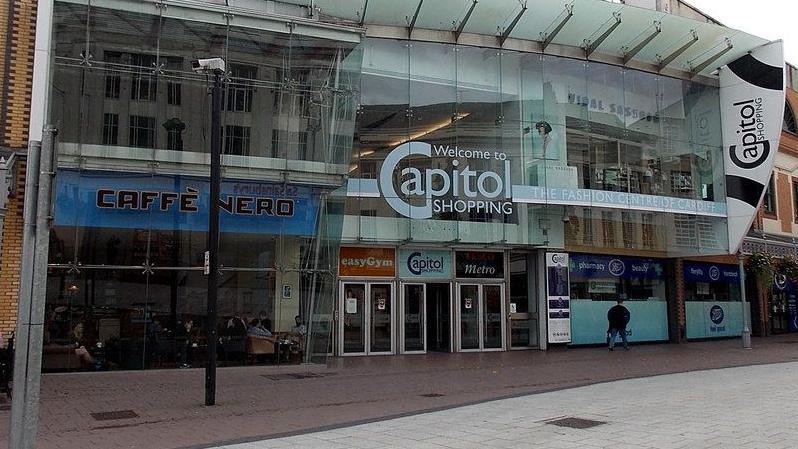 Outside the Capitol Centre in 2013.