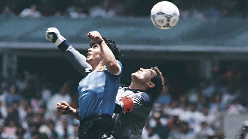 England's last visit to The Azteca was the scene of Diego Maradona's "Hand Of God" goal when they lost to Argentina in the World Cup quarter-final.