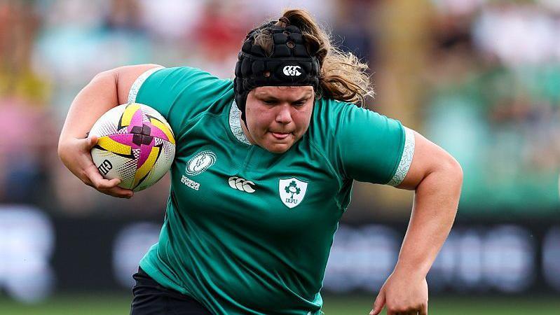 Ellena Perry in action for Ireland
