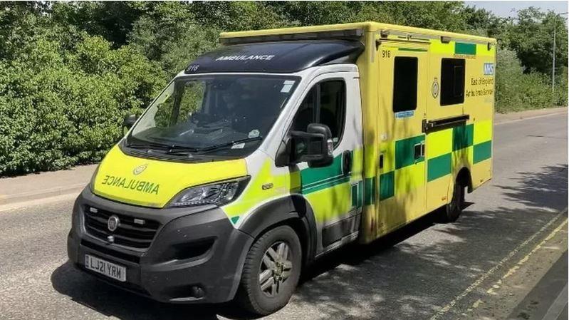 An East of England Ambulance Service vehicle