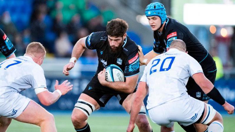 Glasgow Warriors against Leinster