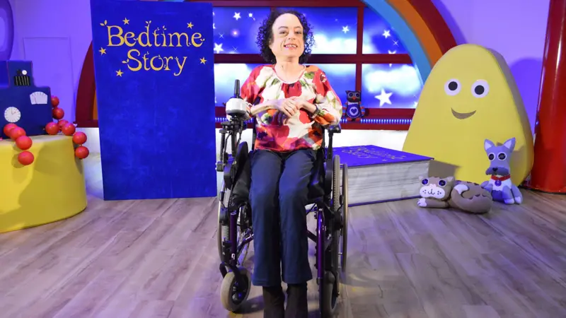 Click to watch Liz Carr read I Like Myself for CBeebies Bedtime Stories.