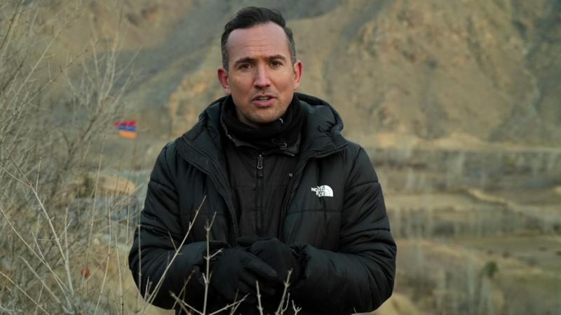 'Anger and frustration': BBC reports from Iranian-Armenian border