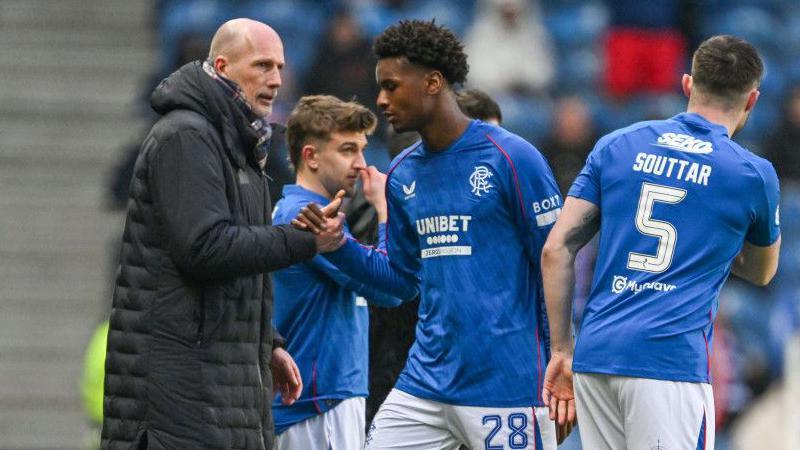 Rangers manager Philippe Clement