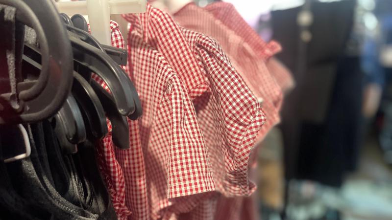 Demand for second-hand school uniform store surges