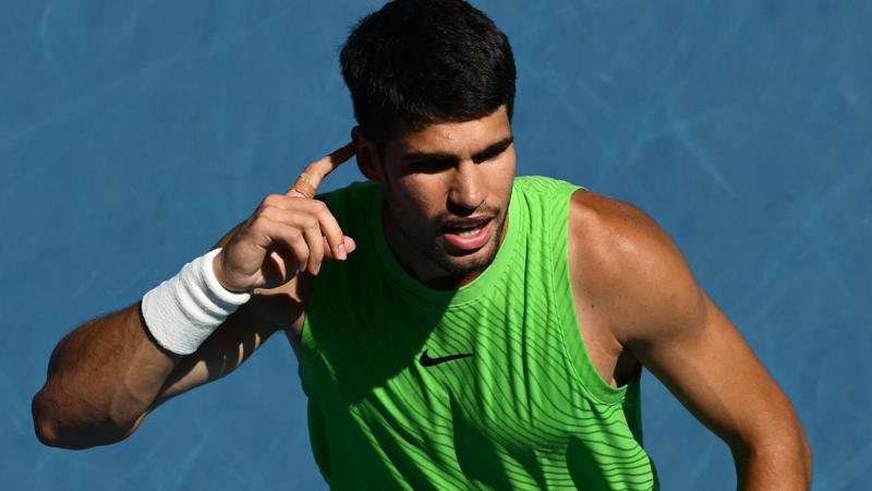 'I'm surprising myself' - altered serve 'important weapon' for Alcaraz