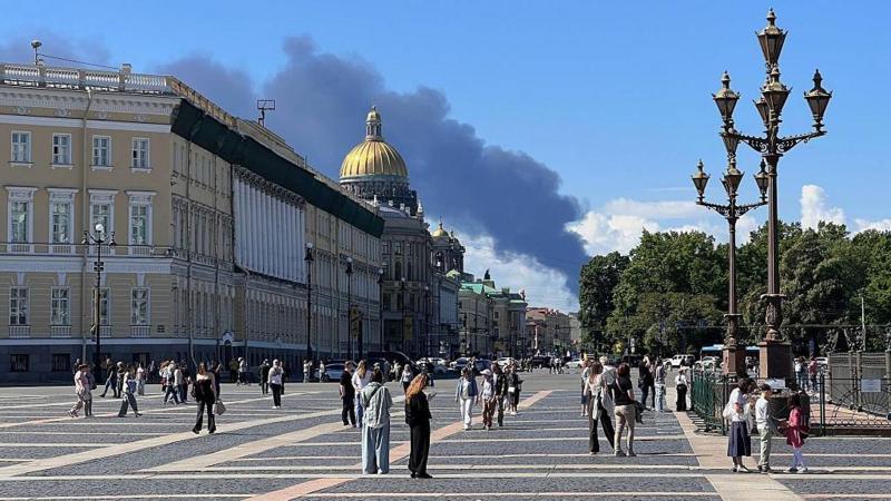 Ukrainian drones hit St Petersburg as Putin's flagship economic forum opens