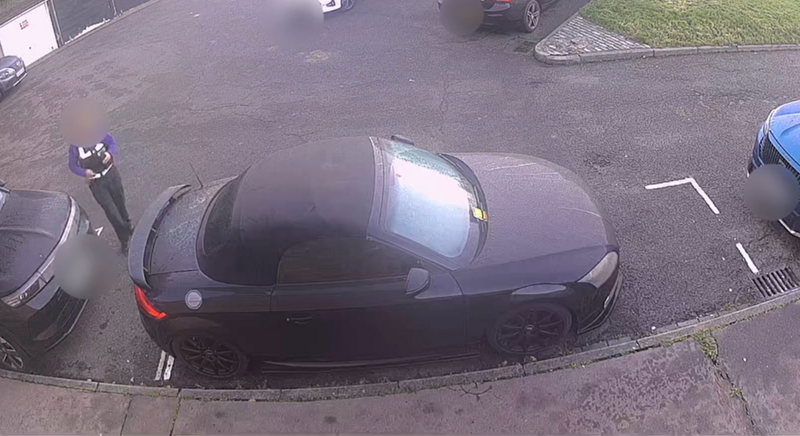 Fines issued after disabled bay painted around car while owner was on holiday