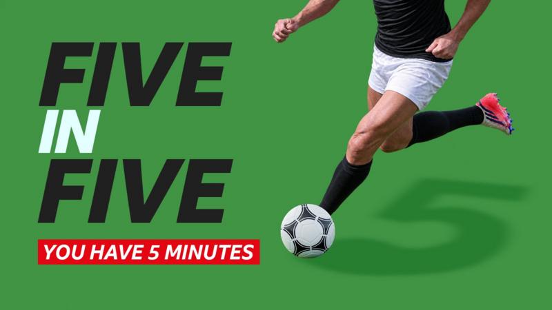 Five in Five: Football quiz No 1