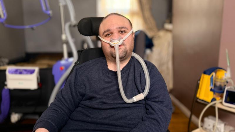 Disabled man 'rotting' on a hospital ward - despite being fit to go home