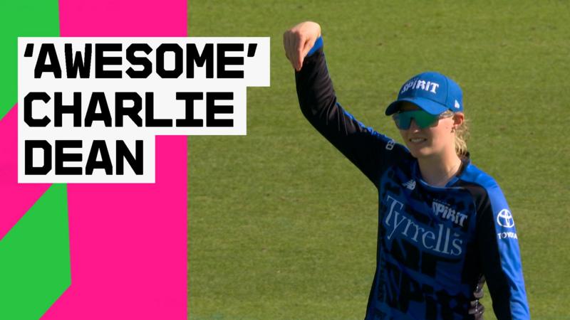 'That is fantastic!' - Dean takes 'brilliant' one-handed catch