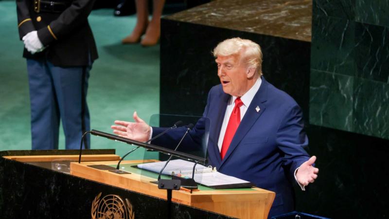 From escalators to teleprompters, Trump piles on criticism at the UN